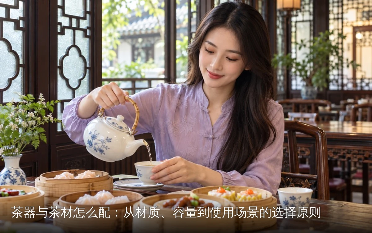茶器与茶材怎么配:从材质、容量到使用场景的选择原则