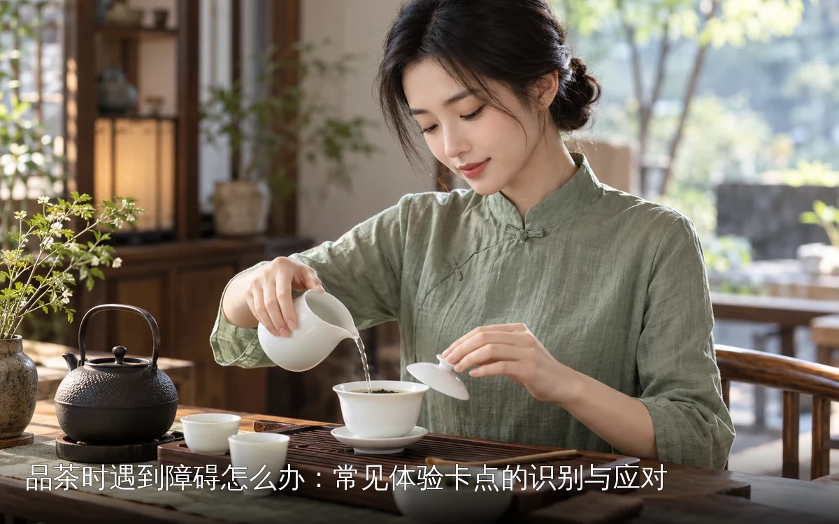 品茶时遇到障碍怎么办:常见体验卡点的识别与应对